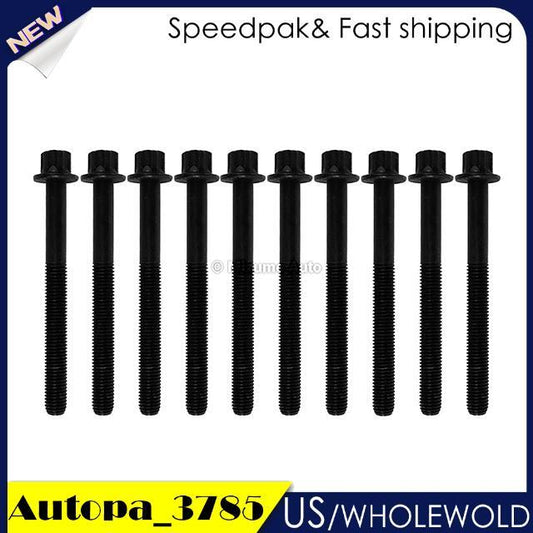 Cylinder Head Bolts QR25DE Suitable for Nissan Altima Sentra SE-R 2.5L 2002-2006
