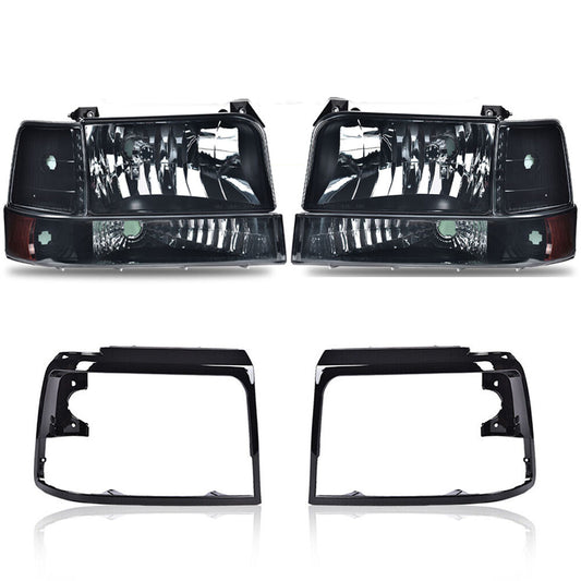 92-96 F150 F250 F350 Black Pu/True Pink + Black Pu Beauty