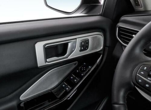 Wood Grain Moulding for Ford Explorer 20-2024 Inner Door Handle Frame Trim 4X