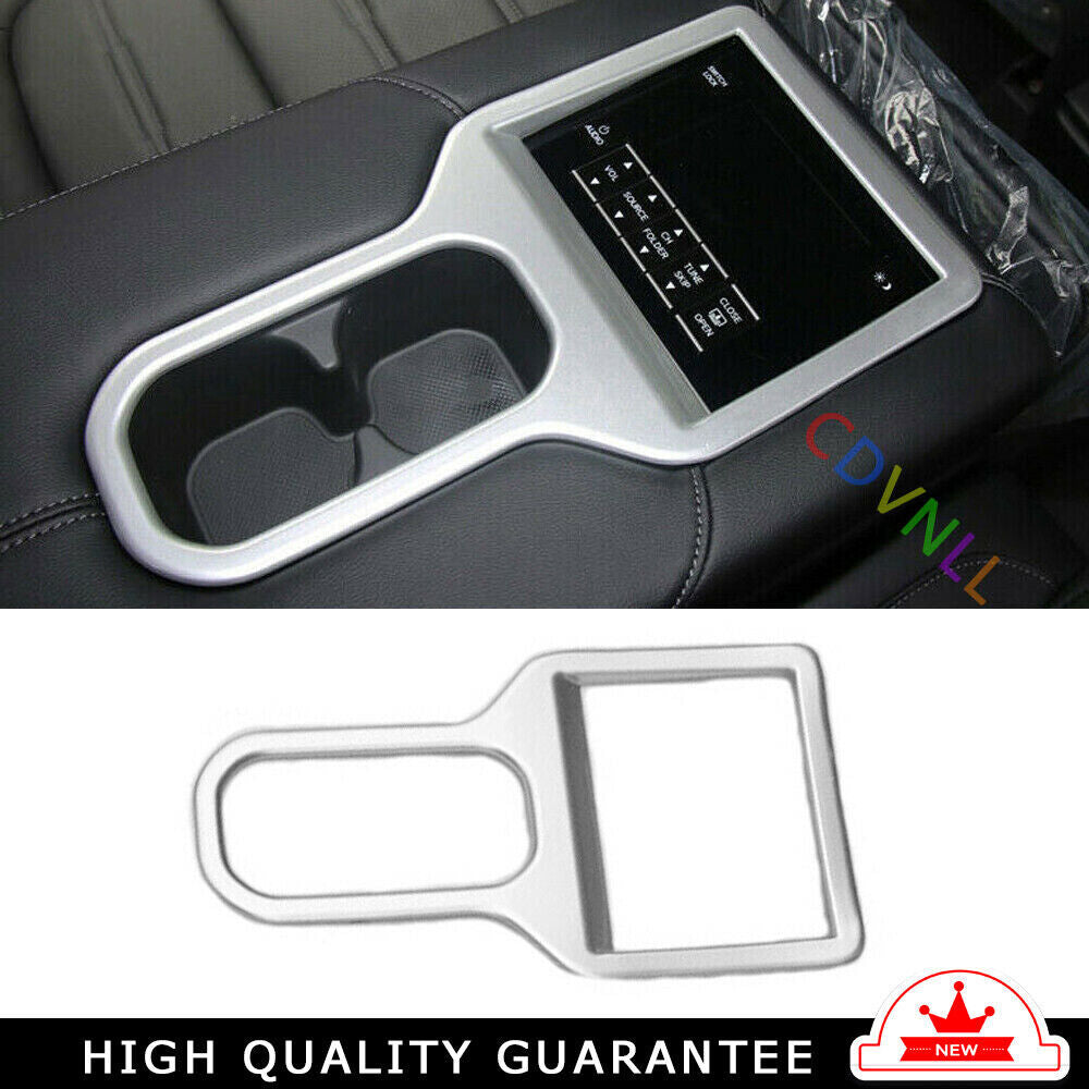 Rear Air Outlet Vent Frame Trim 1PCS for Honda CRV CR-V 2017-2022 Matte Silver