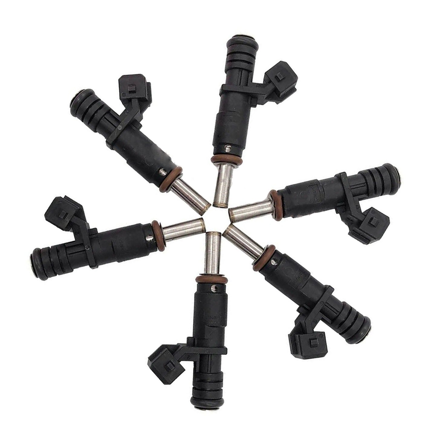 6pcs Fuel Injectors Replacement for BMW 128i 328i X3 X 5 Z4 525i 2.0L 2006-2012