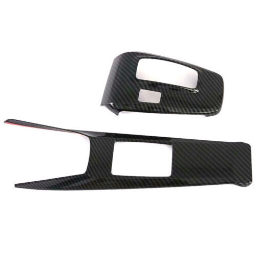 for Hyundai Sonata 2020-23 Carbon Fiber ABS Inner Gear Shift Panel Cover Trim 2P