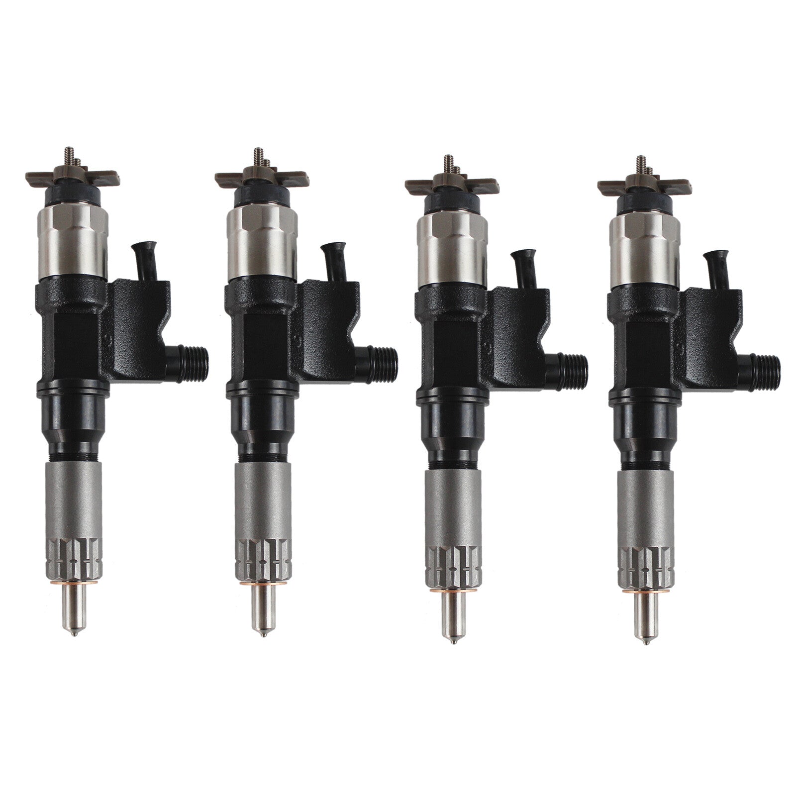 4x Fuel Injector 095000-5471 095000-8901 For 01-07 for Isuzu NPR NPR-HD 4HK1 Diesel