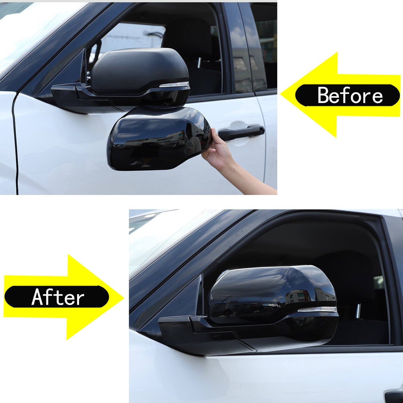 Soft carbon fiber A-pillar corner trim caps for Nissan 350Z 2003-2006 USA.