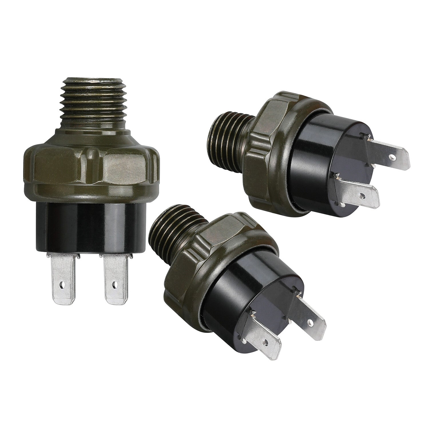 Xrmxf 3pcs 170-200PSI Air Pressure Switch Tank Mount 1/4 for Train/Air Horn