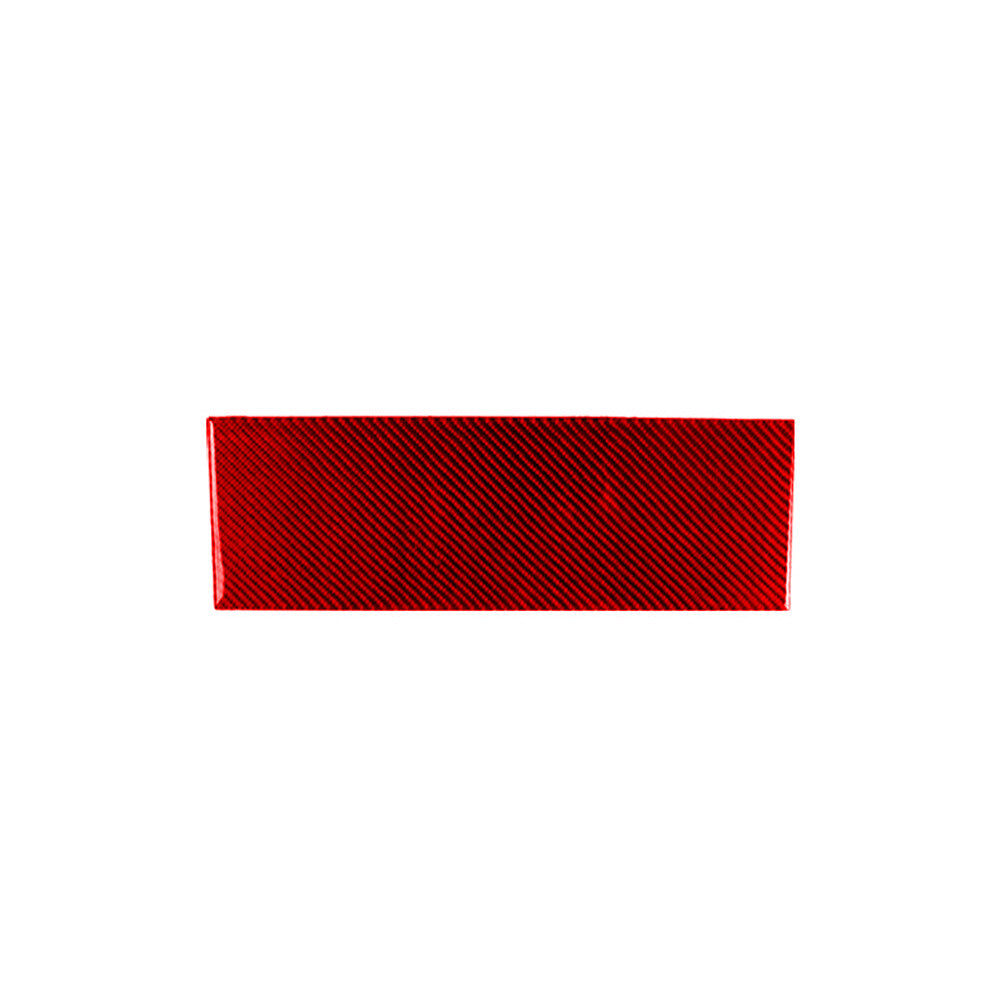 3Pcs Red Dashboard Panel Cover Trim Carbon Fiber for Toyota FJ Curiser 2007-2021