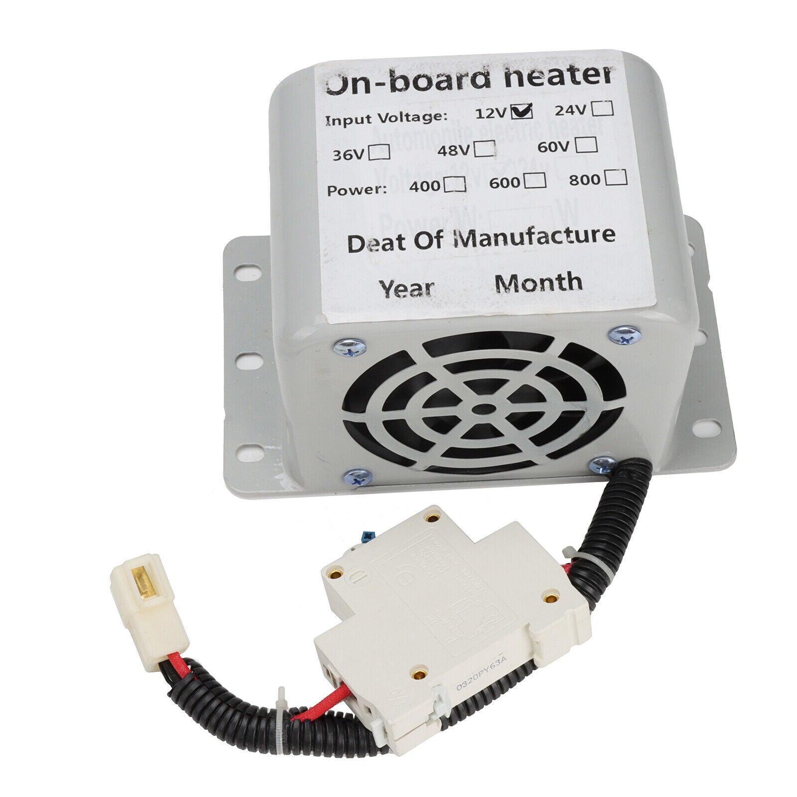 12V DC Electric Car Heater Heating Fan Defogger Defroster Demister Truck 800W