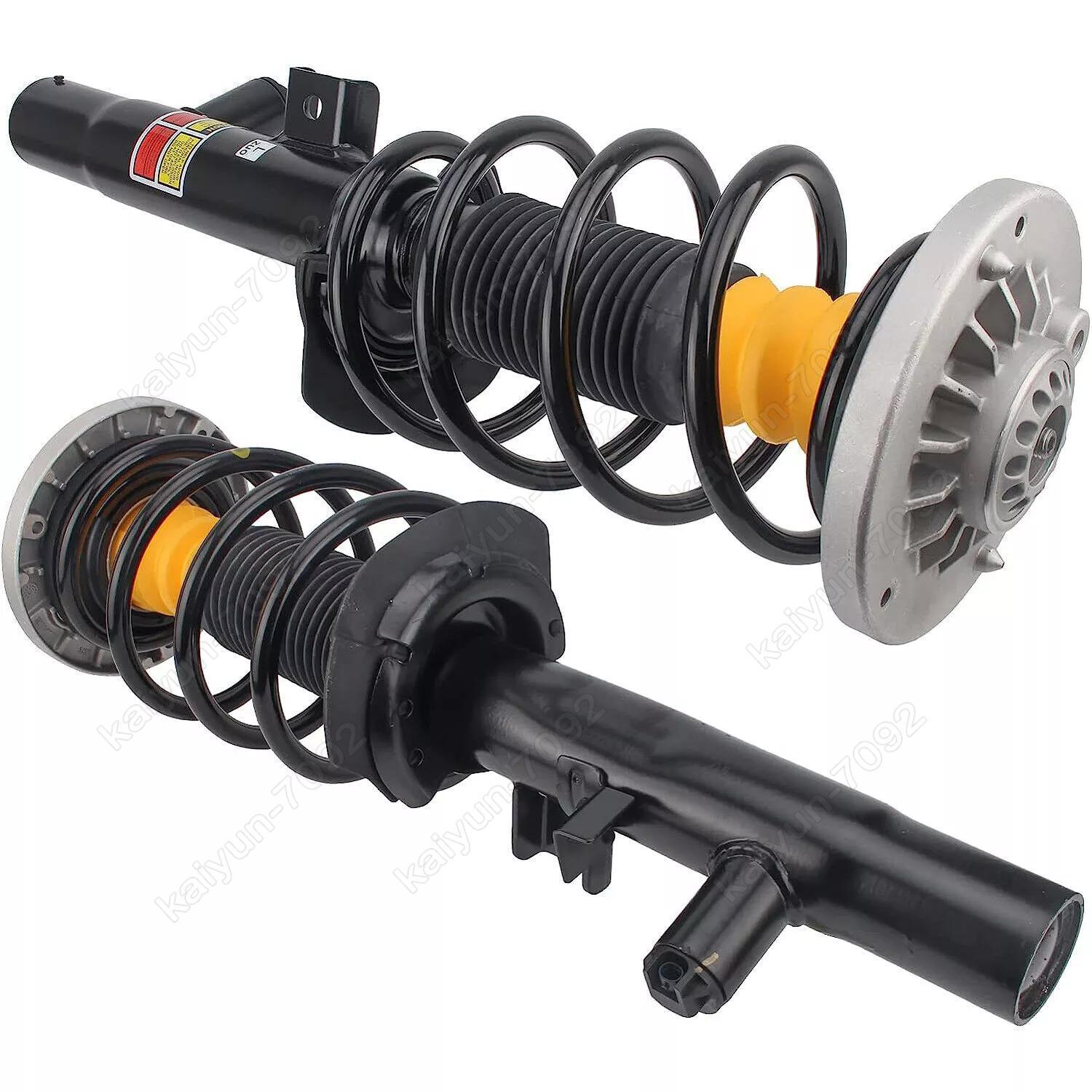 Pair for BMW X3 F25 X4 F26 2011-2018 Front Shock Absorber Struts Assembly w/EDC