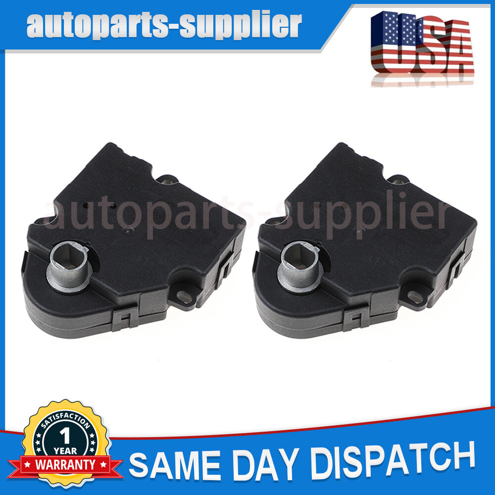 A pair of HVAC heater mixing door actuators 604-141 for Chevrolet for Saturn for Buick Enclave