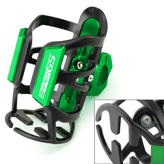 Beverage Water Bottle Drink Cup Holder Stand Fit for BMW R1250GS ADV GS LC Green