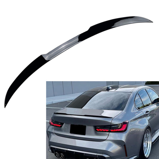 Black Rear Trunk Spoiler Lip Wing for BMW 3 Series G20 G80 320i 325i 330i 19-25