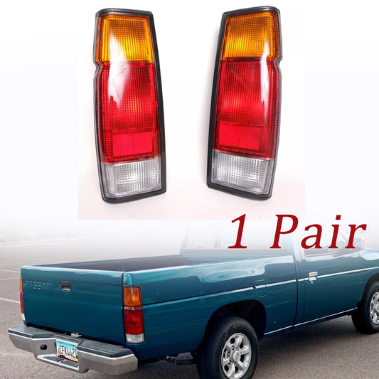 for Nissan Hardbody D21 Pickup 1986-1997 B6550-25G60 Pair Tail Light TailLamp