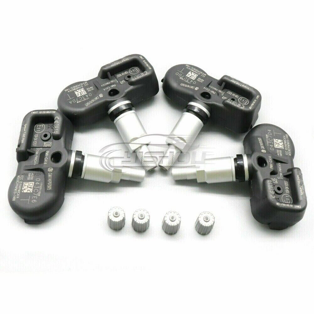 Set (4) New Tire Pressure Monitor Sensor TPMS for 16-20 for Nissan Titan 40700-EZ00A