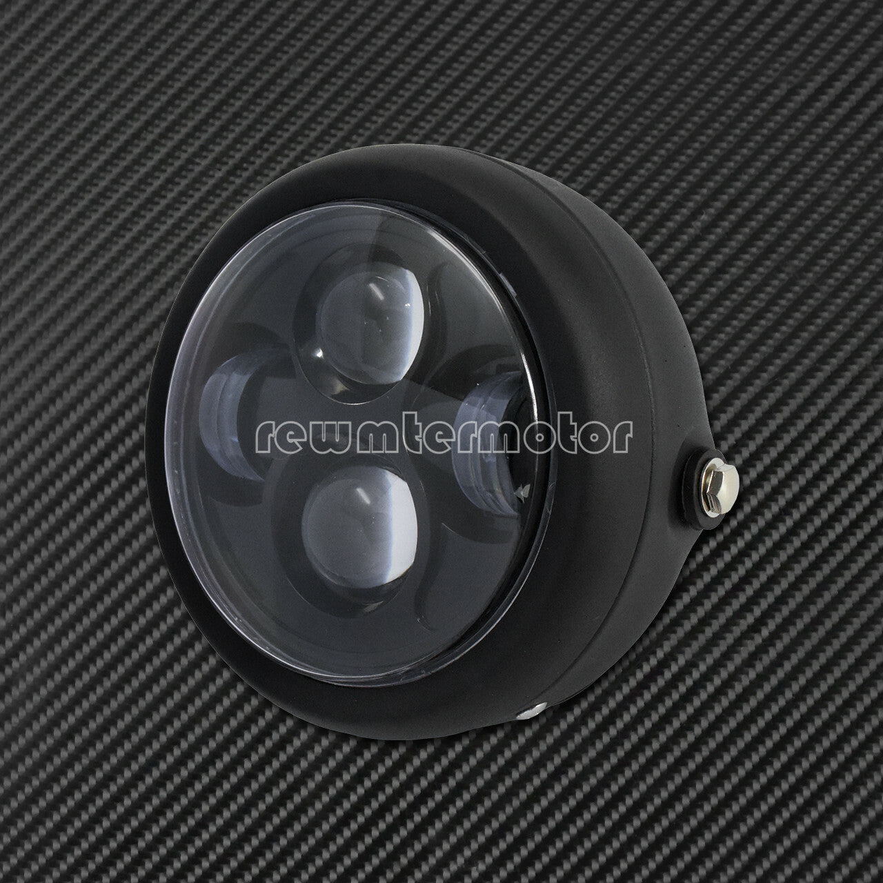 6.5 Motorcycle Hi/Lo Beam LED Headlight Fit for Harley Sportster Cafe Racer