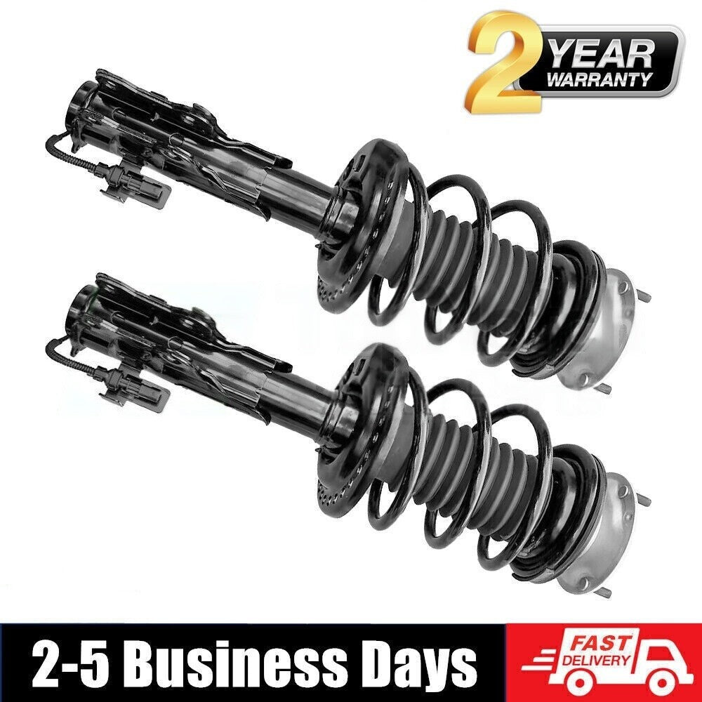 2X Front Shock Struts Assys w/Electronic Fit for Jaguar XJ XJR 2010-2019 C2D16483.