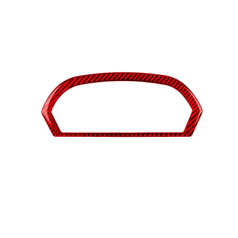 11X Red Carbon Fiber Interior Central Console Cover Trim for ACURA TL 2009-2014