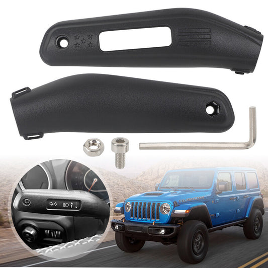 1 Set Turn Signal Stalk Switch Lever Extension for Jeep for Wrangler JL JT 2018-2024