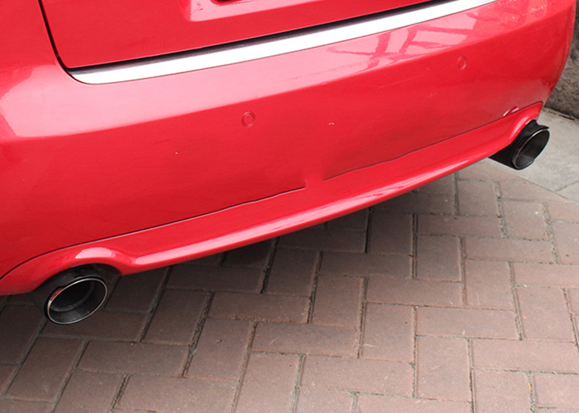 for Nissan Sentra 2020-2023 Carbon Fiber Rear Exhaust Muffler Tip End Pipe 2Pcs