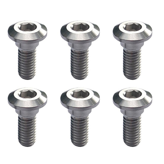 6pcs Brake Disc Bolts M8 X 20mm for Ducati Sport GT1000 Mille Alloy