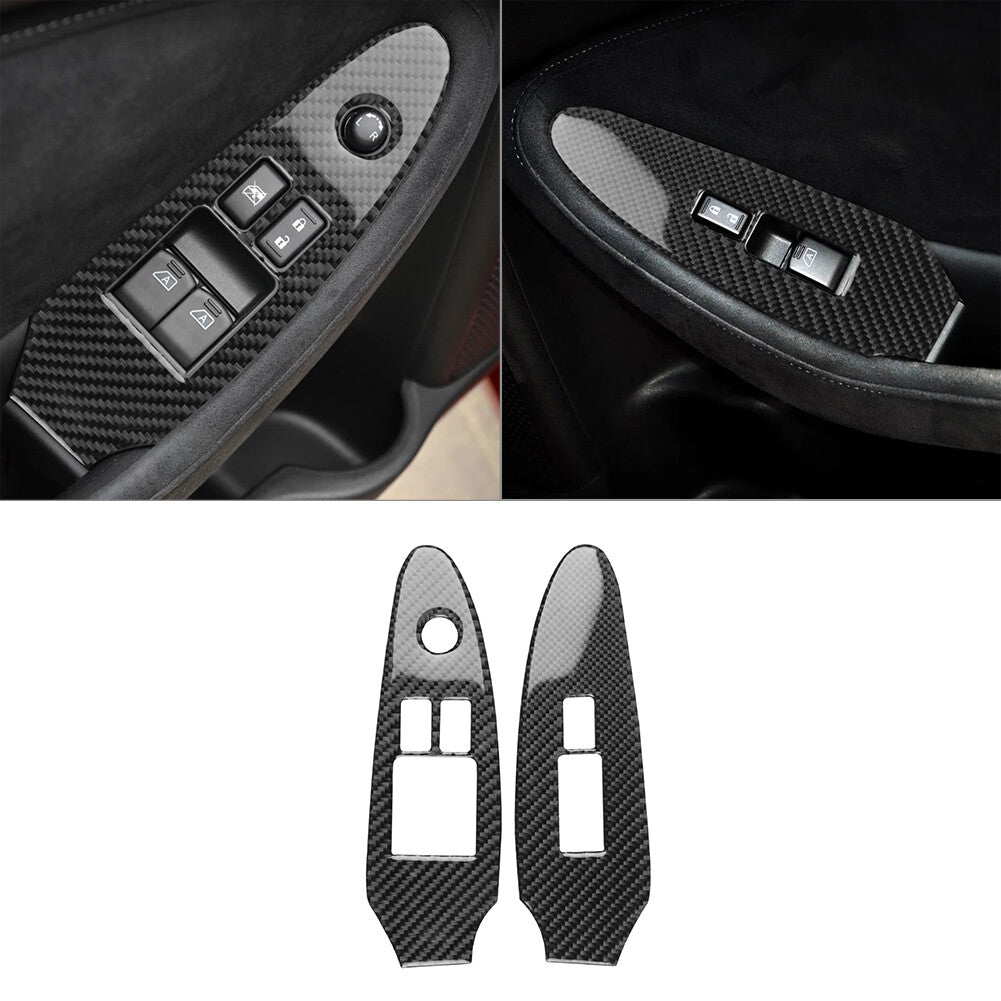 17Pcs Carbon Fiber Interior Full Set Kit Cover Trim for Nissan 370Z 2009-2020