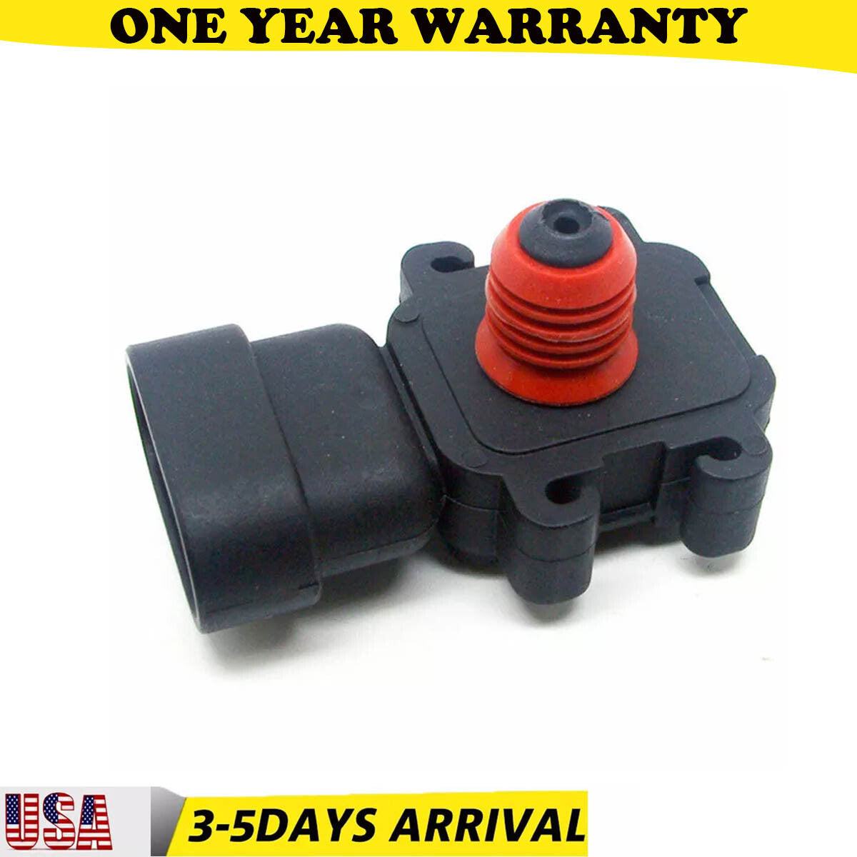 for GMC for SIERRA 1500 2500 3500 for YUKON MAP SENSOR 4.8 5.3L 6.0L 8.1L12614973 99-08