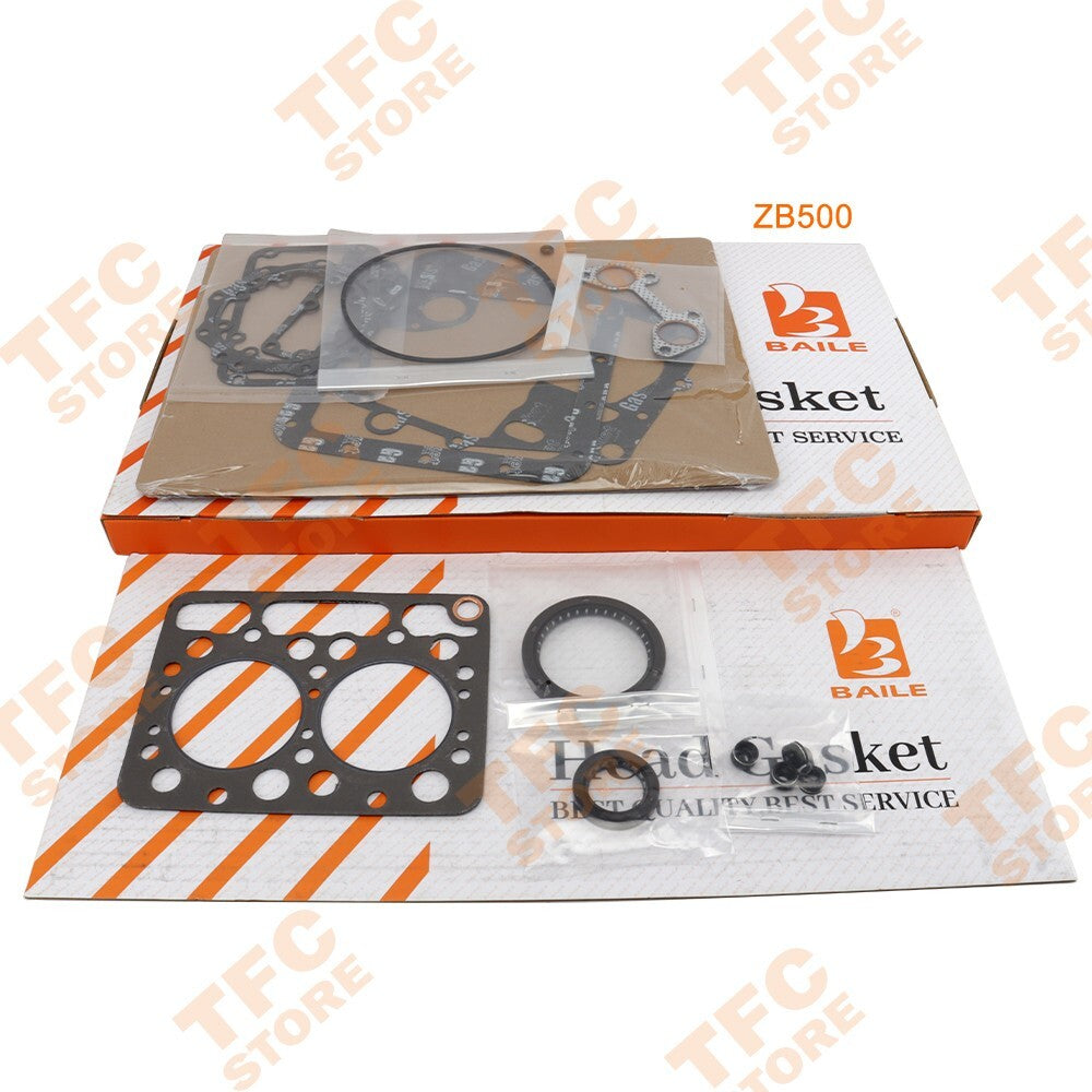 For Kubota Z500 ZB500 Full Overhaul Gasket Kit B5000 B5001 B5100 Tractor Engine