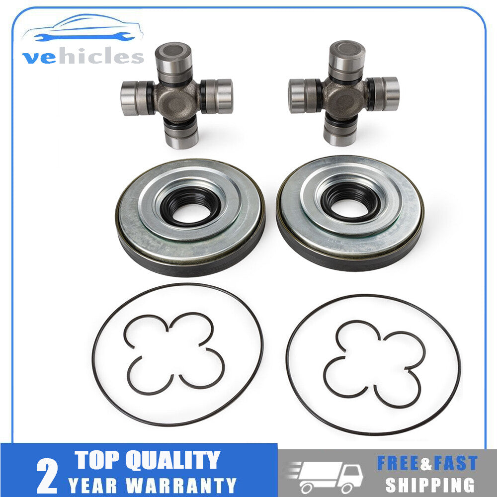 Front axle seal and lubricated U-joint kit for Ford F250 F350 Super Duty XL 6.2L