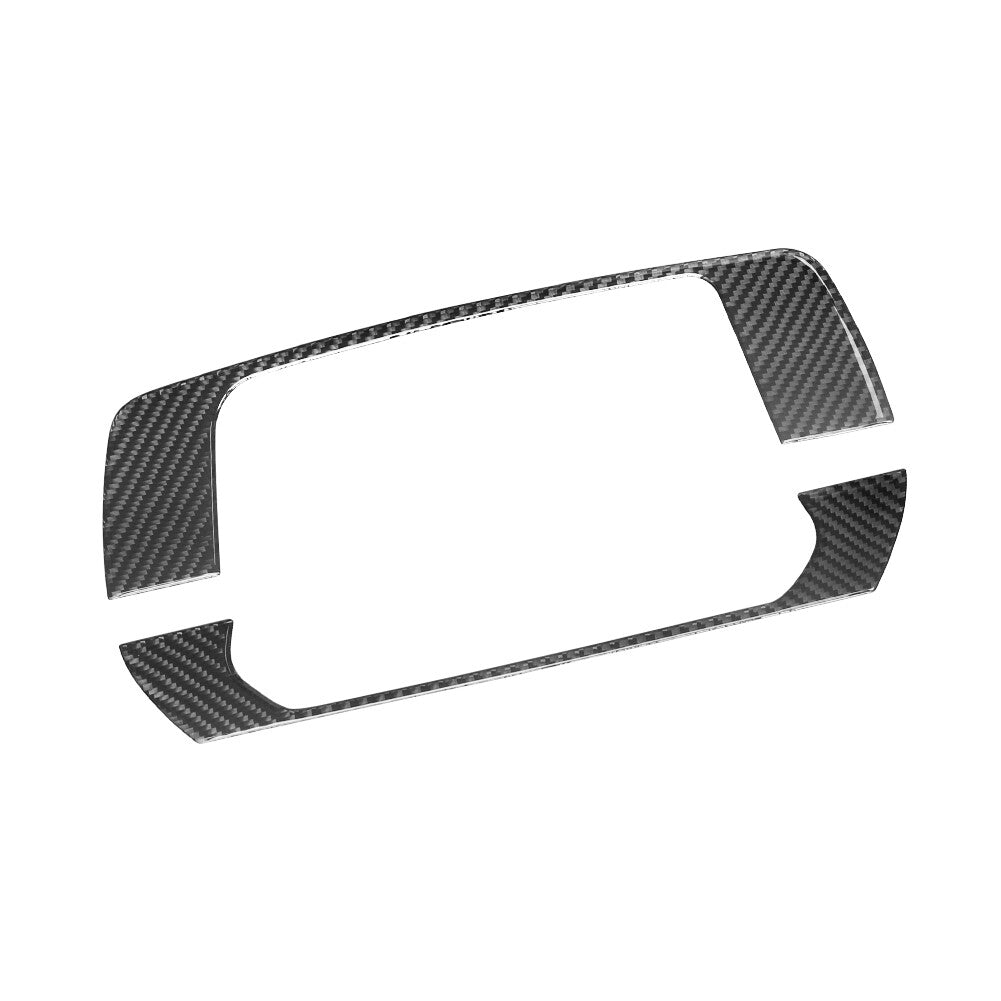 Carbon Fiber Interior LCD Screen Frame Cover Trim for Nissan Altima 2019-2022