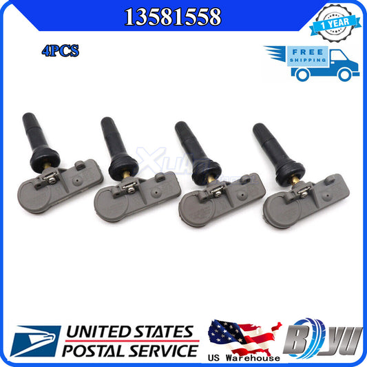 Suitable for Chevrolet for Buick 4-piece kit 13581558 New Tire Pressure Sensor (TPMS)