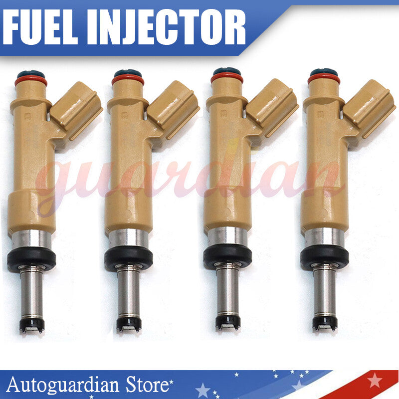 4PCS Fuel Injectors 232500T020 09-15 for Toyota Matrix for Corolla for Scion xD 1.8L