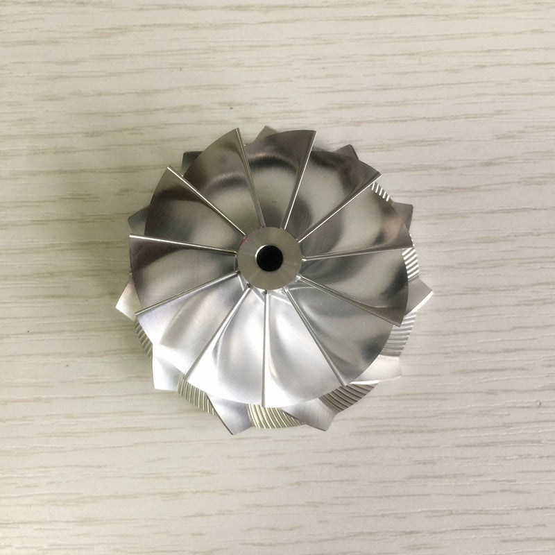 K04 50.39/60.00 mm 11+0 Blade Turbine Milling/Blank Compressor Wheel