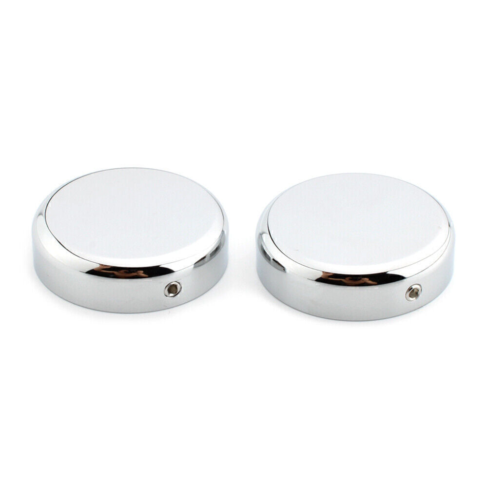 Chrome Upper Fork Stem Nut Cap Covers for HARLEY SOFTAIL STREET BOB 2018-2020