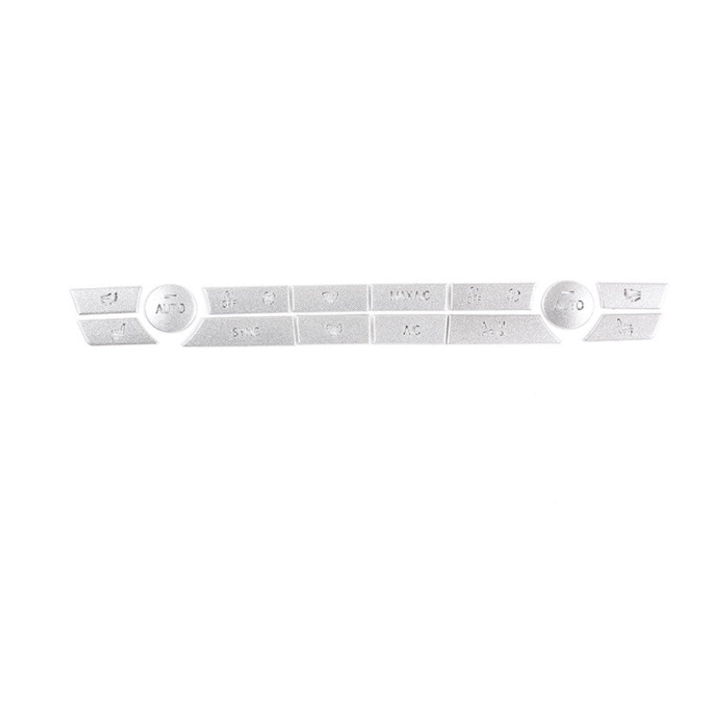for BMW 5 Series F10 2013-17 Alloy Silver Air Condition Button AC Switch Trim¡Á14