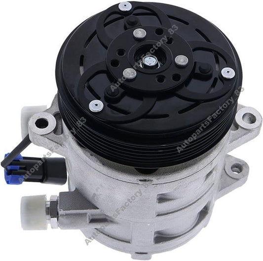 Suitable for Bobcat excavators 331, 331E, 335, 337, 341, air conditioning compressor 6681716