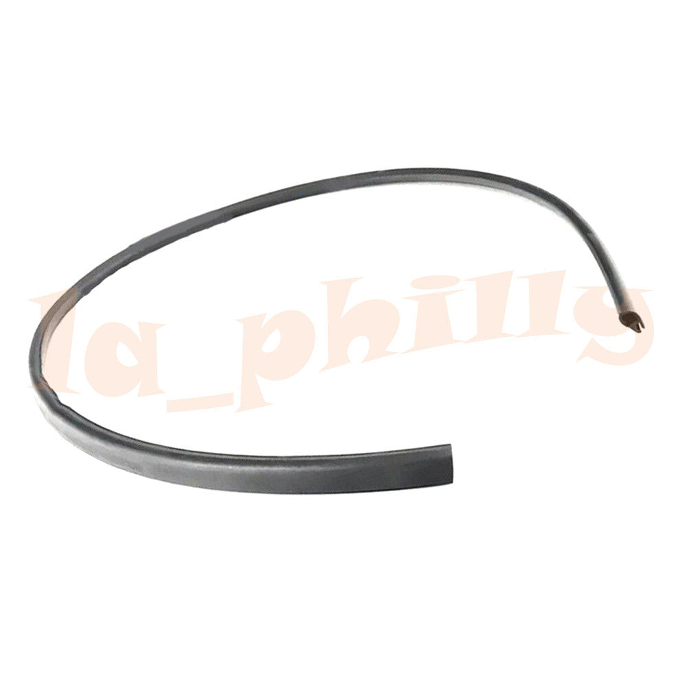 Engine Hood Sealing Gasket Rear for BMW E70 E71 E72 for X5 X5M X6 X6M Black Rubber