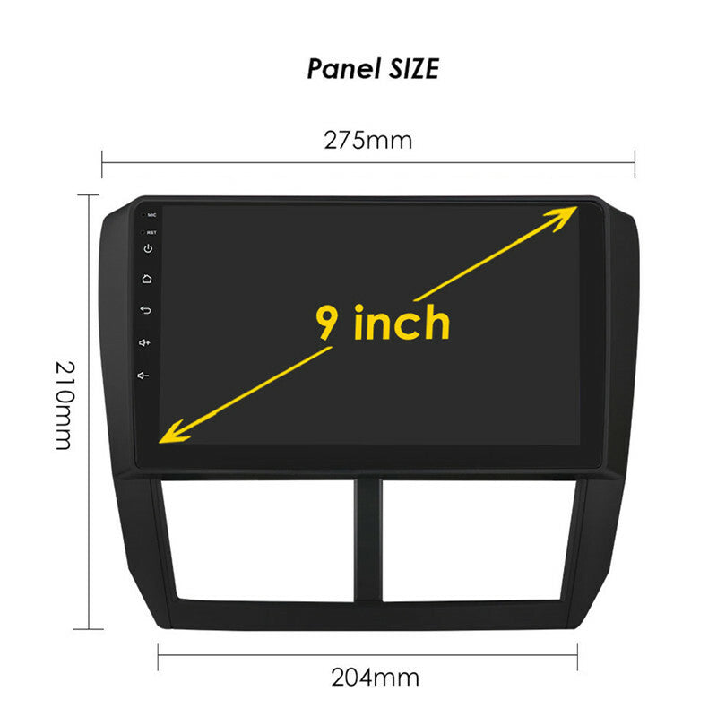 Car 2din Android Radio for Subaru Forester Multimedia GPS Navigation Autoradio