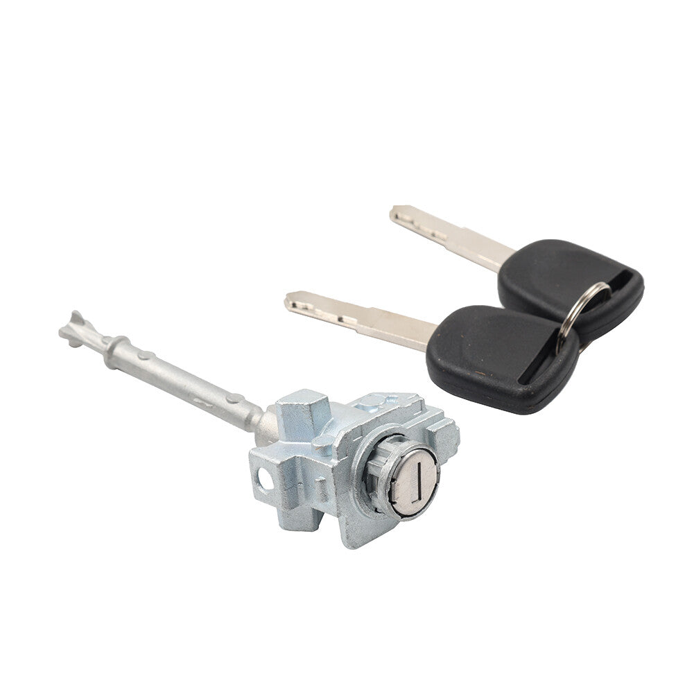 Left Driver Side Door Cylinder Lock W/ 2 Keys for Honda Accord Hybrid 18-21