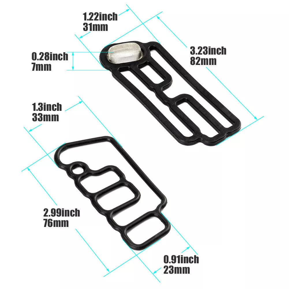1Set for Honda 15845R70A01 15815R70A01 NEW Cylinder Head Solenoid Gasket VTEC