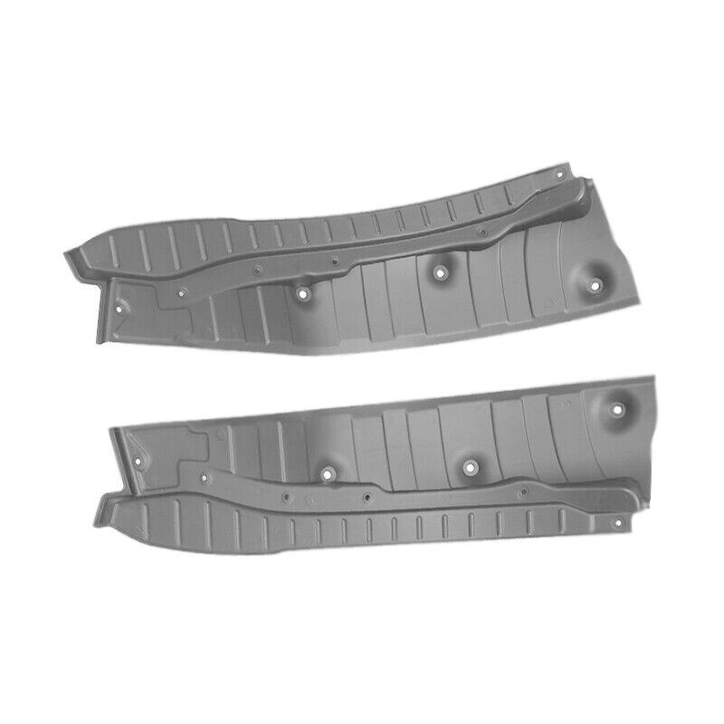 Matt Black Rear Set Splash Mud Guards Flaps 2pcs for Toyota Highlander 2014-2019