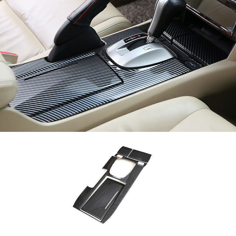 for Honda Accord Crosstour 2008-2012 Carbon Middle Console Gear Shift Panel Trim