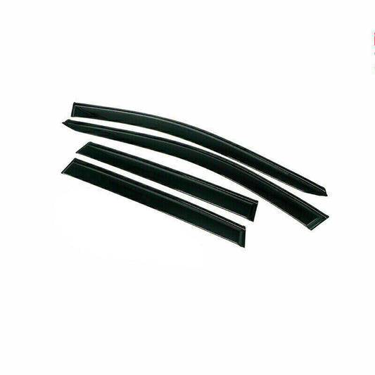 for Cadillac CT4 2020-2024 Black Window Vent Visor Sun Rain Deflector Guards New
