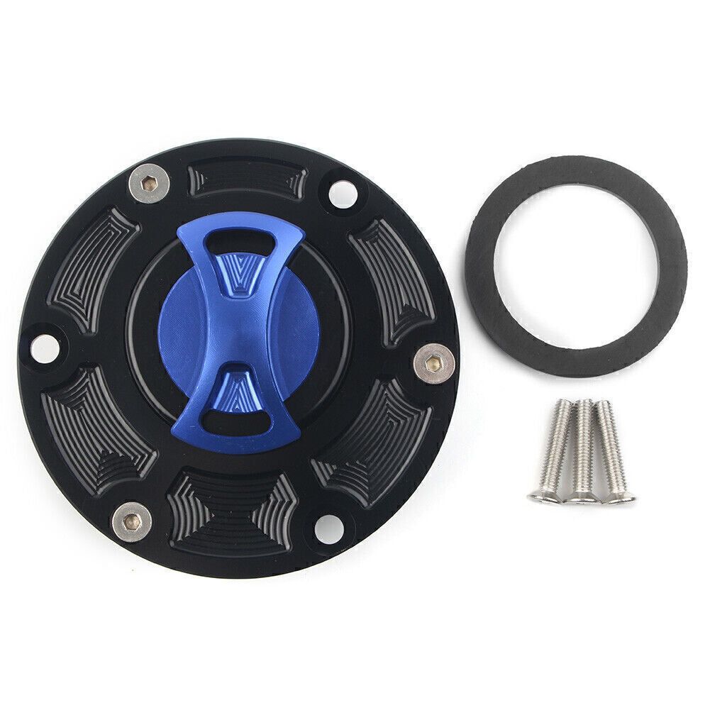 For RS125/RS250 RSV1000 Mille Super 990/990R Fuel Gas Tank Cap Case Blue