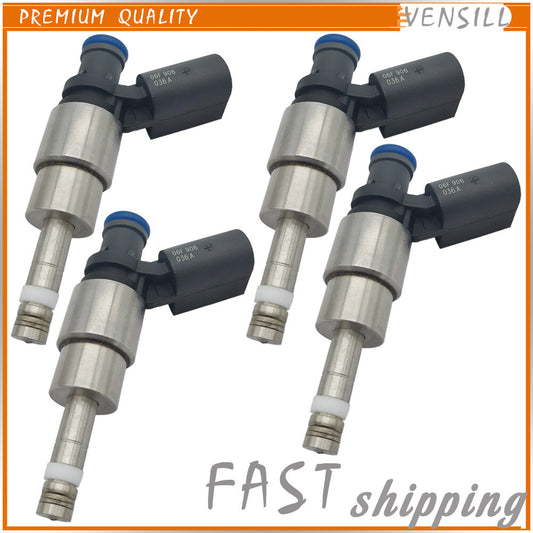 4X Fuel Injectors 06F906036A for Audi TT A3 A4 for VW Eos GTI for Jetta for Passat 2.0L