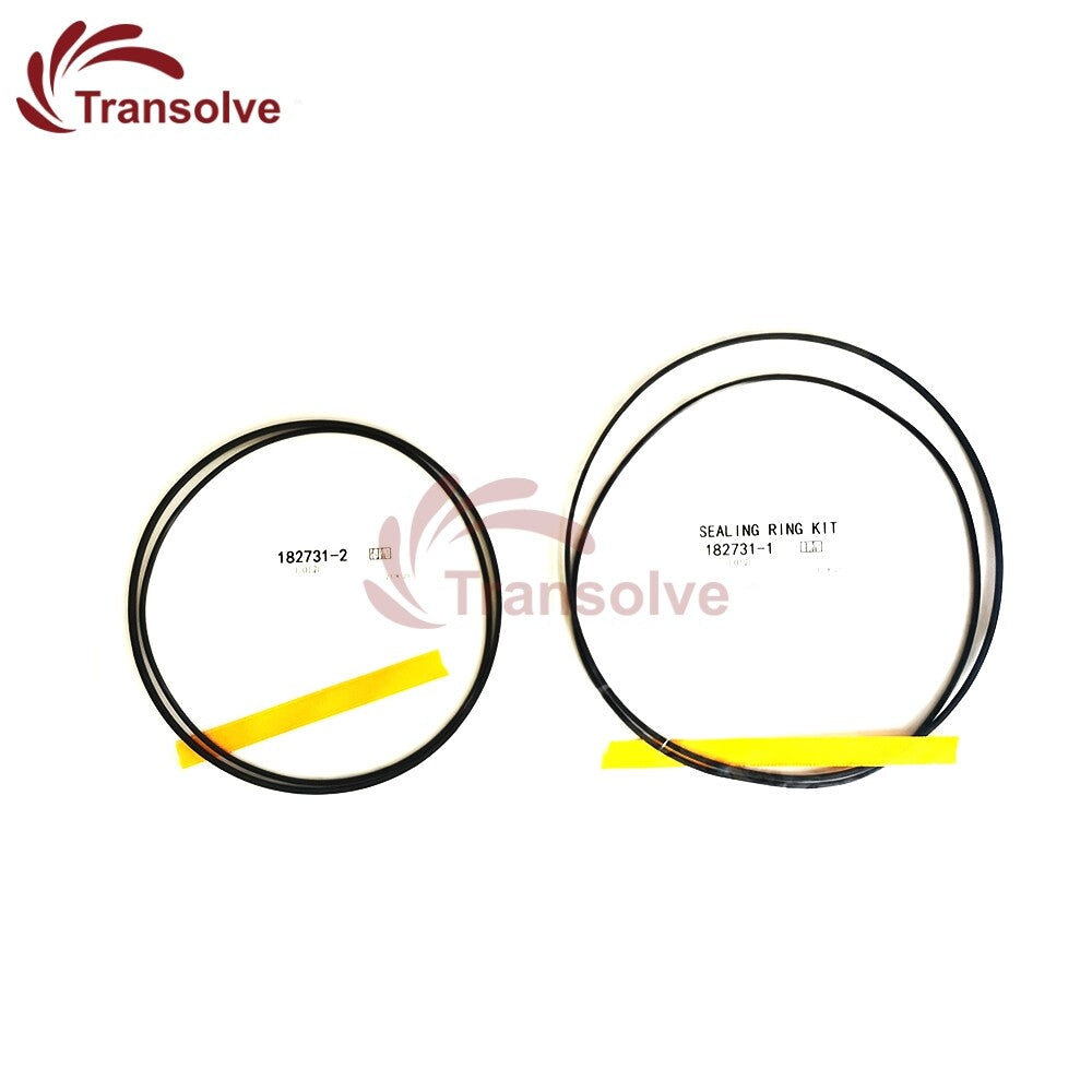 for Nissan for Mitsubishi JF016E RE0F11E Transmission Pulley Seal Ring Kit 4 Pcs/Set