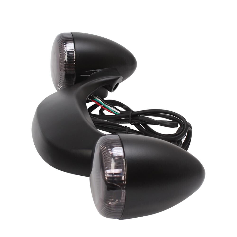 Matte Black Rear Turn Signal Brake Light Bar for Harley Street Road Glide 10-21