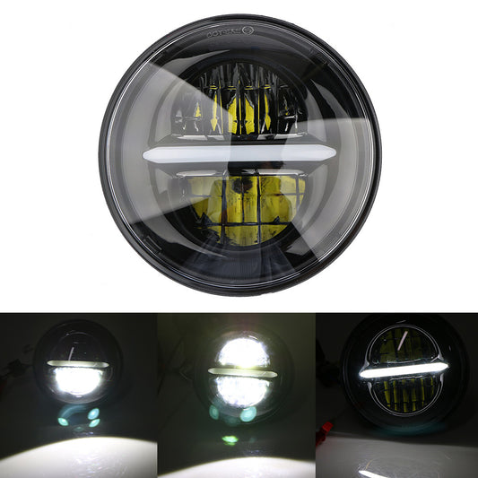 Universal 5.75-inch 2835 LED High/Low Motorcycle Headlight for Harley Dadvison