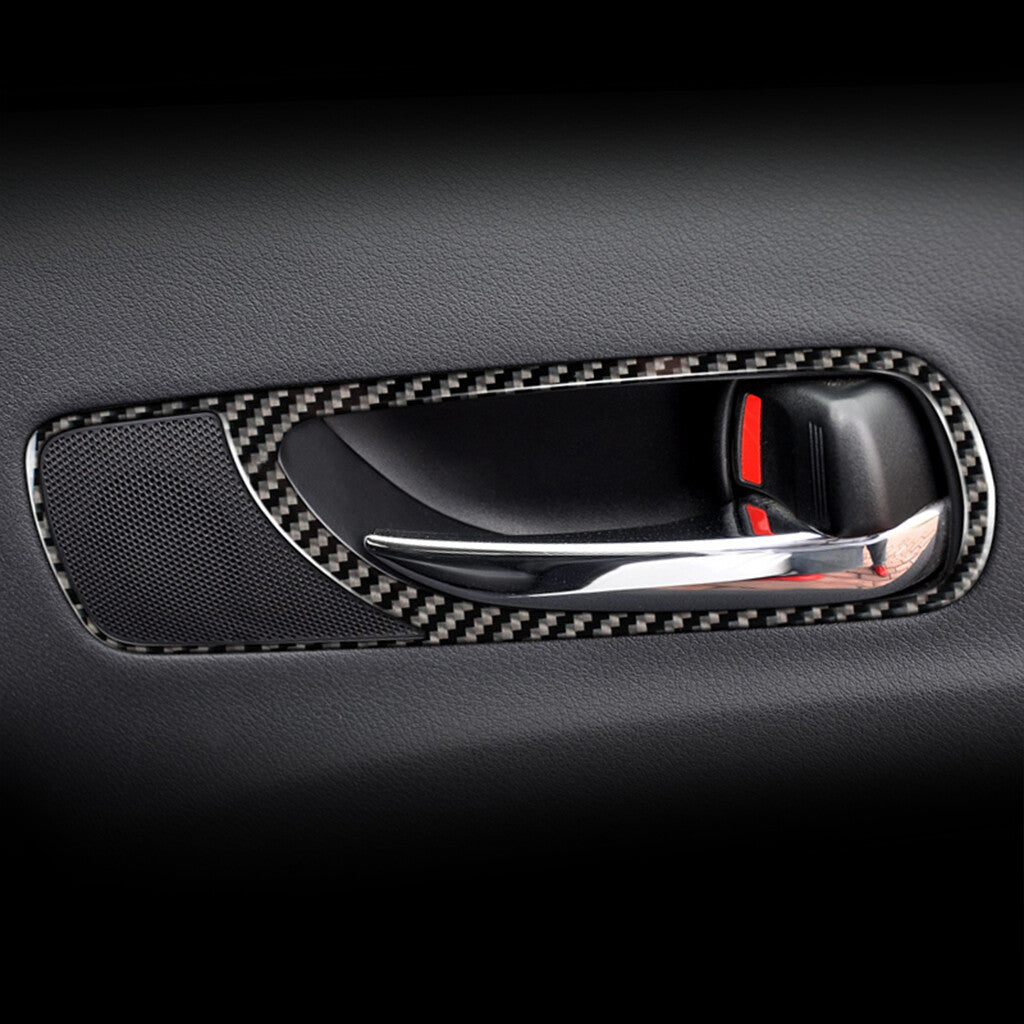 Carbon Fiber Rear Door Handle Cover Panel Trim for LEXUS IS250 300 350 2006-2012