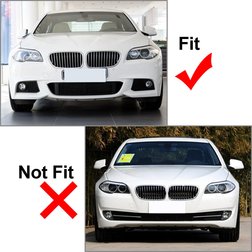 Front Bumper Spoiler Lip FIT for BMW 5 Series F10 M Sport 2011-2016
