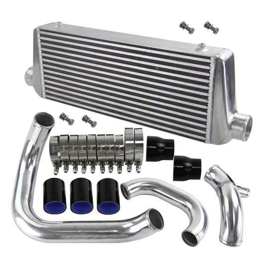 Front Mount Intercooler Kit for Audi A4 1.8T B5 Quattro 98-01 Bolt On Black