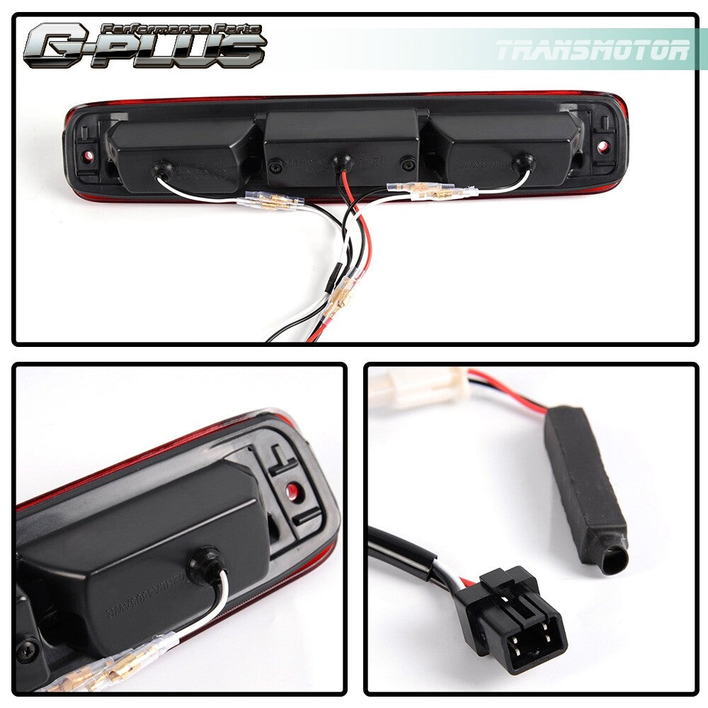 Suitable for 04-06 for Chevrolet Silverado Fleetside LED taillights + 3RD Brake lights